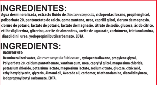 Crema de camote silvestre