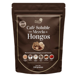 Café Soluble con Mezcla de Hongos