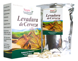 Levadura de cerveza - cápsulas